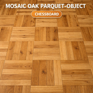 Parquet en chêne industriel de qualité ABCD, 8 mm, durable, écologique, pour cuisine, chambre et entrepôt - Product Image 4