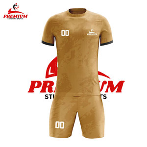 Vintage Style Custom Sublimation Soccer Jersey Classic Retro Football Shirt Stitched V-Neck Quick Dry 100% Polyester Sports - Product Image 2