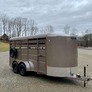 Nuevo Remolque para Ganado de Alta Resistencia en Venta, Proveedor de Transporte de Ganado, Listo para Enviar - Product Image 1