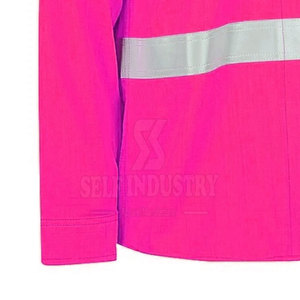 Ropa DE SEGURIDAD Camisas FR Hechas en Pakistán Camisas de soldadura FR Camisas de manga larga Ligeras de soldadura FR - Product Image 6