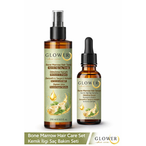 Tonique et Sérum Capillaire à la Moelle Osseuse, Lot de 2 Pièces avec Formule Liquide à l'Huile de Rose Musquée pour la Prévention de la Chute de Cheveux et la Croissance Nourrissante - Product Image 3