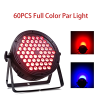 60pcs RGBWA Pleine Couleur Led Par Lumière pour Disco De Mariage En Plein Air Fête Éclairage De Scène DMX 512