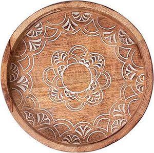 Buena calidad forma personalizada vajilla bandeja para servir comida asas de Metal elegante diseño hecho a mano Ideal para uso en restaurante en casa - Product Image 2