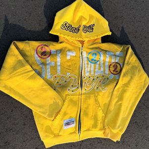 Sudadera con Capucha de Algodón 100% con Bordado Sunfade, Nueva Moda Urbana, Diseño Personalizado, Suministro al por Mayor - Product Image 3