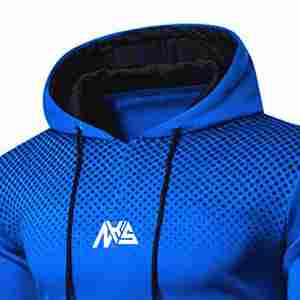 Conjunto deportivo personalizado de alta calidad para hombre, chándal liso, pantalones de chándal con capucha de 2 piezas para entrenamiento de invierno, jogging y ejercicio de gimnasio - Product Image 3