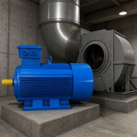 Moteur triphasé AC haute tension WPDJ Y2-4001-8 160KW 6KV pour ventilateur industriel certifié CE