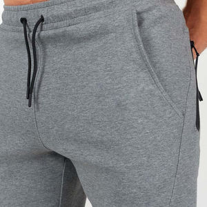 Pantalones de Entrenamiento de Lona de Cintura Alta para Hombre, Ropa Deportiva Transpirable Informal, 100% Algodón, Ropa Deportiva de Alto Rendimiento - Product Image 4