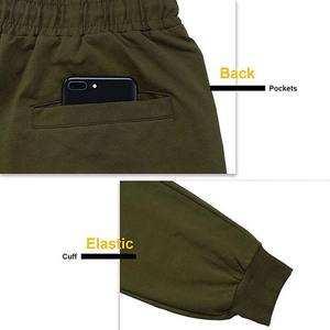 Pantalon de jogging décontracté unisexe en toile, pantalon de sport pour la salle de sport, respirant, écologique, taille élastique, coupe décontractée, actif - Product Image 4