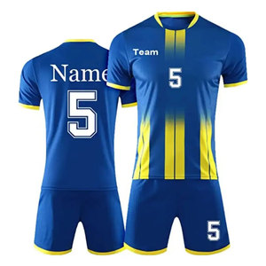 Uniforme de entrenamiento de ropa deportiva de fútbol de grupo de rendimiento personalizado Camisetas y camiseta de fútbol impresas - Product Image 6