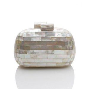 Sac de soirée en nacre de designer en gros pour les mariées, sac de soirée incrusté de coquillages naturels par AALIYAN IMPEX - Product Image 6