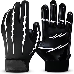 Guantes de fútbol americano de alta calidad Diseñe su propio logotipo Uniforme de fútbol americano impreso personalizado - Product Image 3