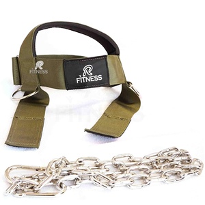 Arnés de Cuello para Levantamiento de Pesas, Entrenamiento, Gimnasio, Boxeo, Reforzador, Acolchado de 4MM, Ligero, con Hebilla, Protección Profesional, Ejercitador - Product Image 5