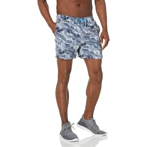 Maillot de bain à la mode Sublimation OEM Design le plus vendu Short de bain avec cordon de serrage Taille élastique 120 Gsm Léger pour homme - Product Image 2