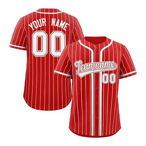 2025 nouveau prix d'usine cousu séchage rapide à la mode maillot de Baseball broderie personnalisée Sublimation Softball maillot de Baseball - Product Image 6