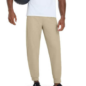Pantalones de Lona Rectos con Cintura Elástica para Hombre, Pantalones Casuales Deportivos Transpirables y Ecológicos para Otoño - Product Image 5