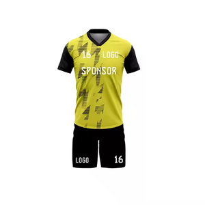 Ladies Custom Dry Breathable Soccer Jersey Training Football Uniform Wear Women's Team Name <b>Shirt</b> Automated Cutting Full Set - Product Image 1