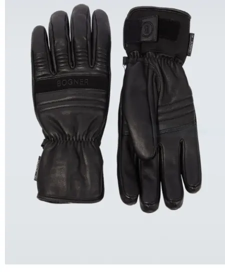 Gants en cuir de chèvre véritable de haute qualité à bas prix gants d'hiver doublure en fourrure gants pour dames