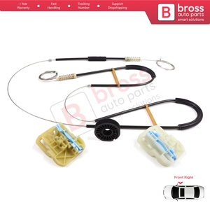 Kit de réparation de lève-vitre BWR5561, porte avant droite pour Octavia MK3 III 5E 2012-2021 4/5 portes 5E0837462 - Product Image 4