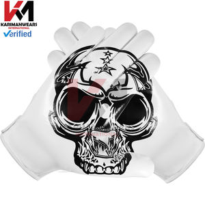 Gants de football américain personnalisés avec impression, paume antidérapante en silicone, gants de sport d'extérieur pour receveur, concevez votre propre logo, fournisseur - Product Image 5