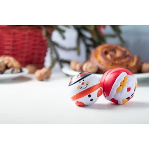 Pelota Antiestrés Personalizada de Santa Claus para Diversión en Fiestas - Product Image 3