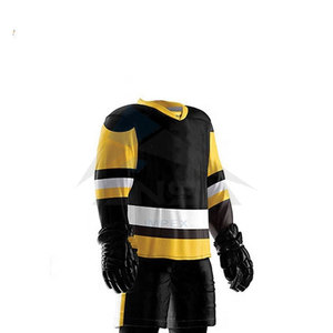 New Arrival Premium Quality Customizable Ice Hockey Uniform Best Material New <b>Model</b> Jersey & Shorts Set Team Hockey Gear - Product Image 3