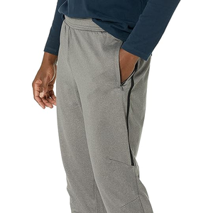 Pantalones de chándal de invierno de lana ultrasuave de mezcla de algodón para hombre, pantalones de chándal de punto elástico con ajuste personalizado - Product Image 3