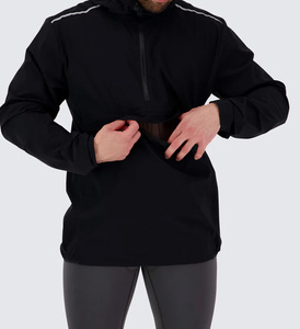 Wholesale Custom Men's Gym Hoodie with Long Sleeves <b>Knitted</b> Workout Jacket Embroidered with <b>Animal</b> <b>Pattern</b> - Product Image 3