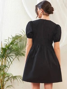 Mujeres indias bloque de mano Floral impreso algodón verano Boho estilo Casual cintura Natural Midi respetuoso con el medio ambiente regalo personalizado - Product Image 3