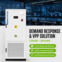 Generador Solar de 125kw/261kwh, Refrigerado por Líquido, Gabinete de Almacenamiento de Energía Comercial e Industrial, Conexión a Red y Fuera de Red, Energía Fotovoltaica
