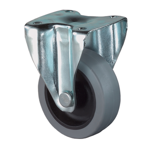 Rueda Giratoria de Goma Sólida de 50 mm, Capacidad de Carga de 35 kg, Ruedas de Plástico para Muebles de 47x47 mm - Product Image 3
