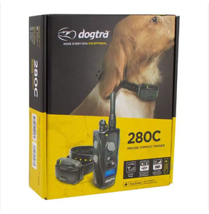 ปลอกคอสุนัขฝึกสอนระยะไกล DogGtra 280C รุ่นใหม่ ของแท้ กันน้ำ ควบคุมได้แม่นยำ 127 ระดับ หน้าจอ LCD ระยะ 1/2 ไมล์ - Product Image 1