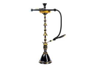 Chicha en laiton de luxe sur mesure, vente chaude, qualité supérieure, unique, chicha en laiton pharaonique à fleurs, chicha à fumer - Product Image 5