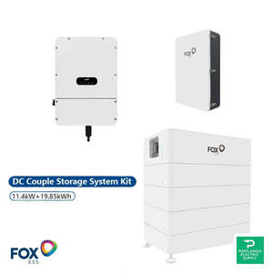 Convertisseur hybride empilable FoxESS 11,4 kW avec batteries LiFePO4 de 8 kWh et concentrateur pour appareils électroménagers - Product Image 3