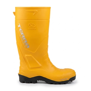 AP Boots Yellow Steel Toe PVC <b>Safety</b> <b>Wellington</b> Boots Rubber Sole Protective Industrial Use All Seasons (Unisex) - Product Image 2