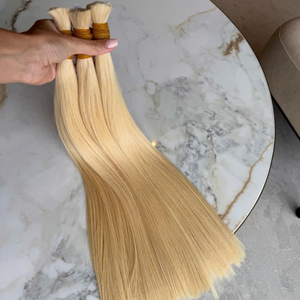 ผมต่อเวียดนามแท้แบบขายส่ง  แบบเวอร์จิ้น ซุปเปอร์ดับเบิ้ลดรอน  ผมตรง สีบลอนด์ ดำ น้ำตาล  สีผมทันสมัย - Product Image 1