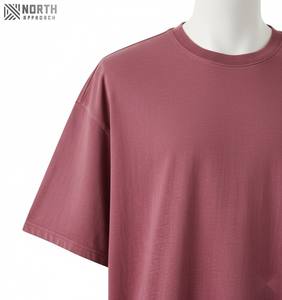 Camiseta de Gran Tamaño con Hombros Caídos, 230g, Personalizable al por Mayor, 100% Algodón, Estilo Vintage Lavado al Ácido para Hombre - Product Image 3