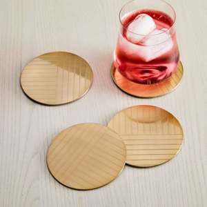 UV-resistant Resin Coasters for <b>Outdoor</b> Dining and <b>Patio</b> Use Set of 4 With extra Premium Design & Material at Very Great Cost - Product Image 5