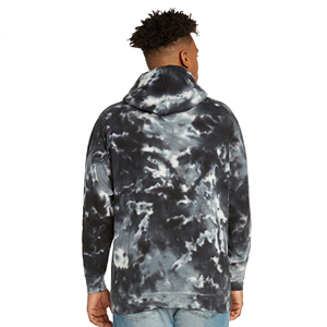 Biểu Tượng Tùy Chỉnh 2025 Tốt Vải Người Đàn Ông Tie Dye In Kỹ Thuật Số Dày Thời Trang Hữu Cơ Bông Hoodies Mùa Thu Mùa Đông - Product Image 6