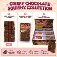 Jouets Squishy au chocolat croustillant Southpeak, jouets sensoriels à presser, vente en gros, usine OEM