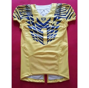 Best Quality XL Size Custom American Football Uniforms Custom Team Name 3D Embroidery 100% <b>Polyester</b> Breathable Quick Dry Sports - Product Image 3