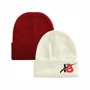 High Quality Acrylic Knitted <b>Beanie</b> Hat With Custom Designs Free Size for Autumn or Winter Season for Beach Use - Product Image 5