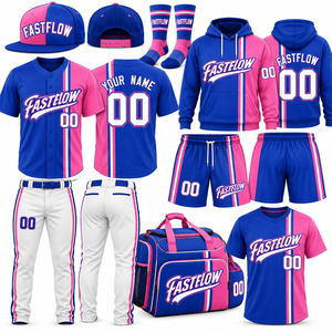 Uniforme de Béisbol Personalizado Premium para Equipos de EE. UU. |   Camiseta de Béisbol Personalizada con Transferencia de Calor para Equipos |   Tela 100% Poliéster Transpirable - Product Image 3