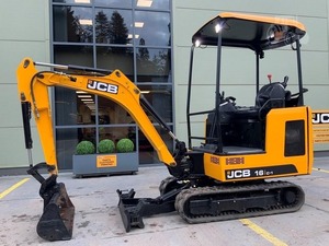 รถขุดขนาดเล็ก JCB 16 C-1 แบบตีนตะขาบ สำหรับงานก่อสร้างในฟาร์ม - Product Image 4