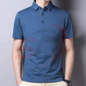 Polo en coton avec Logo personnalisé de haute qualité pour homme - Product Image 6