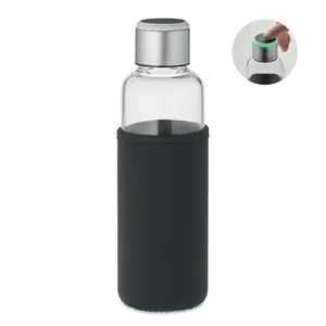 Bouteille en verre borosilicate personnalisée INDER, gadgets pour boissons intelligentes - Product Image 4