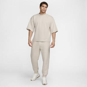 Camiseta de algodón 100% con cuello redondo para hombre, corte holgado, informal, con manga corta y patrón de letras, logotipo impreso, diseño de agujeros - Product Image 3