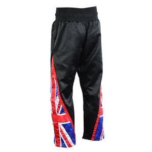 OEM Manufacturer Men's <b>Kickboxing</b> Pants, Muay Thai <b>Shorts</b> with Side Split & Elastic Waist - Product Image 1