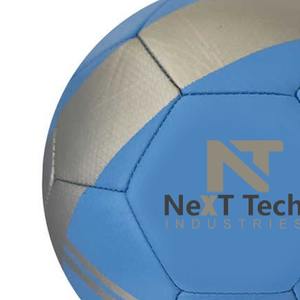 Balón de entrenamiento de fútbol de Next Tech Industries, material de PU para fines de entrenamiento con diseño personalizado y logotipo personalizado - Product Image 4