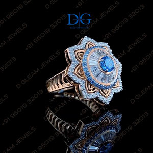 Moissanita de 5 Quilates, Corte Redondo, Engaste de Puntas, Oro Amarillo de 14K, Certificado IGI, Joyería Fina Étnica, Regalo para Boda, Compromiso, Fiesta, Aniversario - Product Image 5