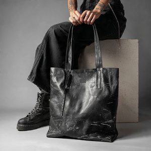 Sublimation de vêtements d'extérieur sacs fourre-tout Streetwear épaule Shopping imprimé sac fourre-tout en cuir PU sac à main adulte - Product Image 1